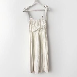 White Spaghetti Strap Dress